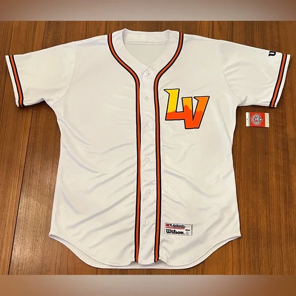 Las Vegas Aviators Authentic Wilson Jersey White Men’s Large NWT - Picture 3 of 10